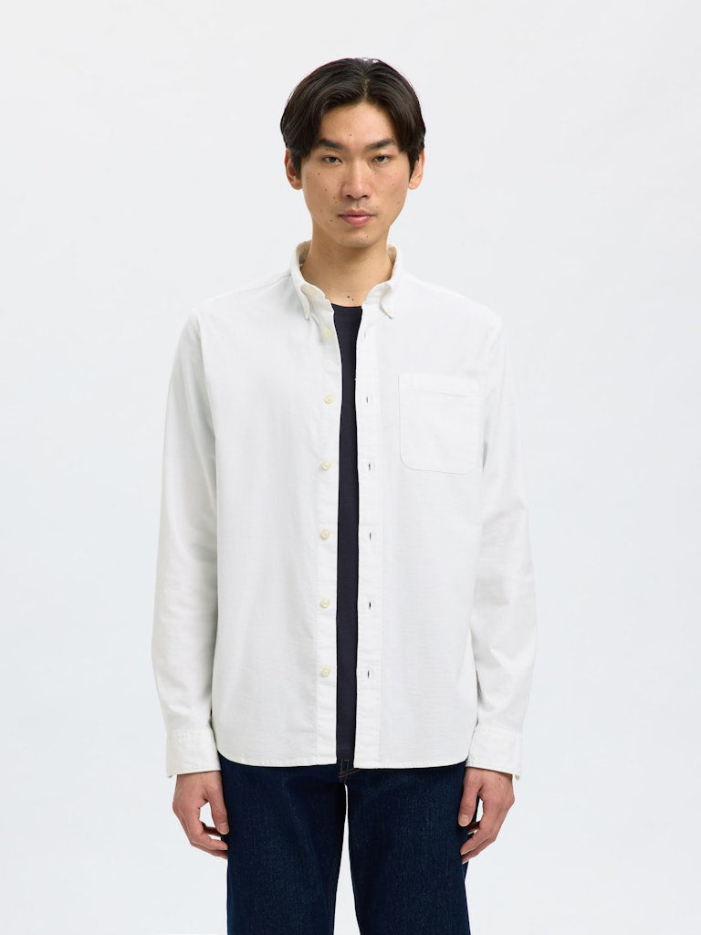 Selected homme Herren Hemden White