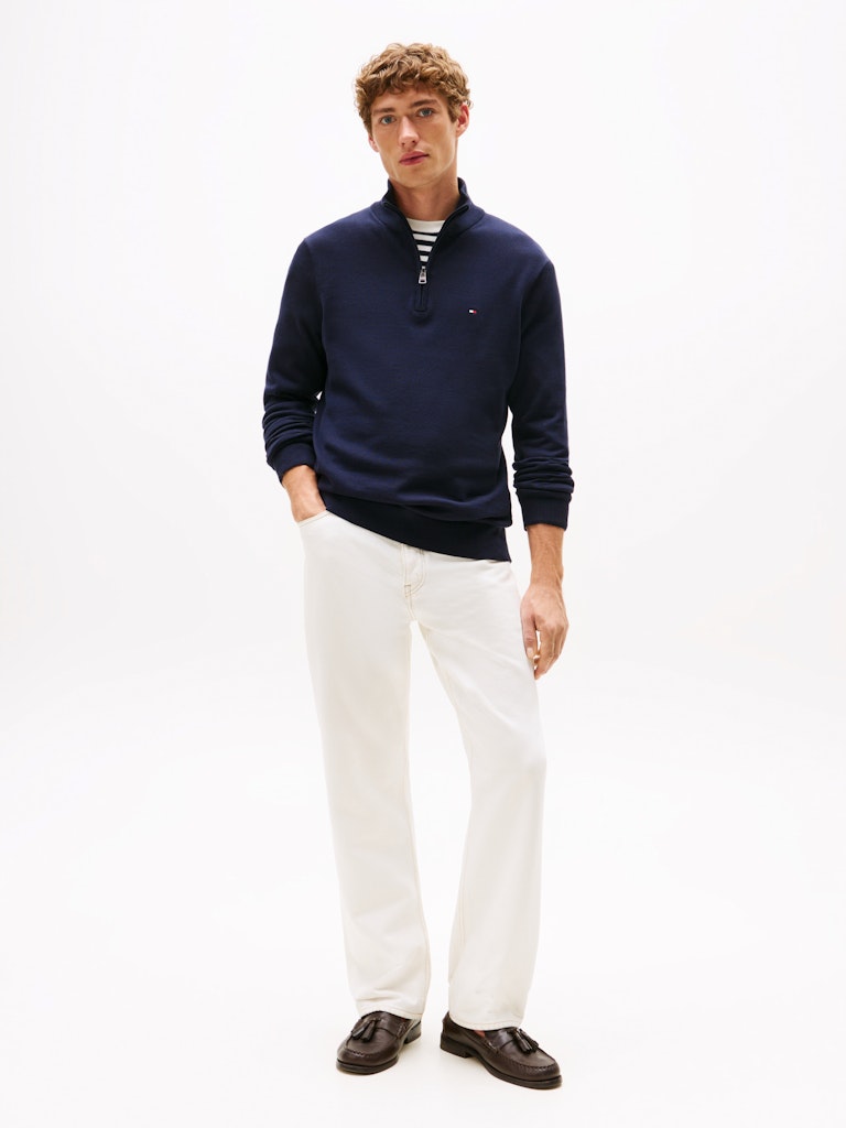 Tommy Hilfiger Herren Pullover Dw Blue