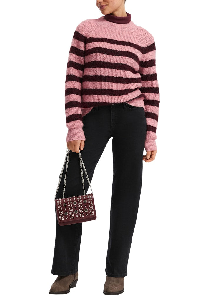 QS by S.Oliver Damen Pullover Lilac/Pink