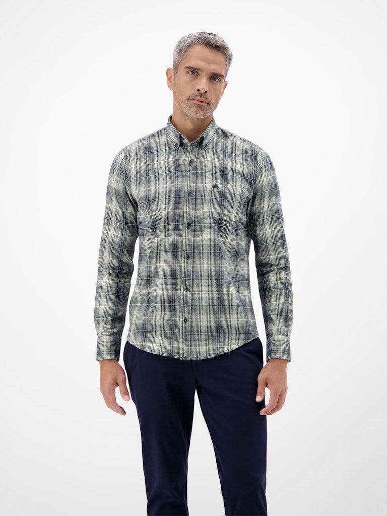 Lerros Herren Hemden Broken White