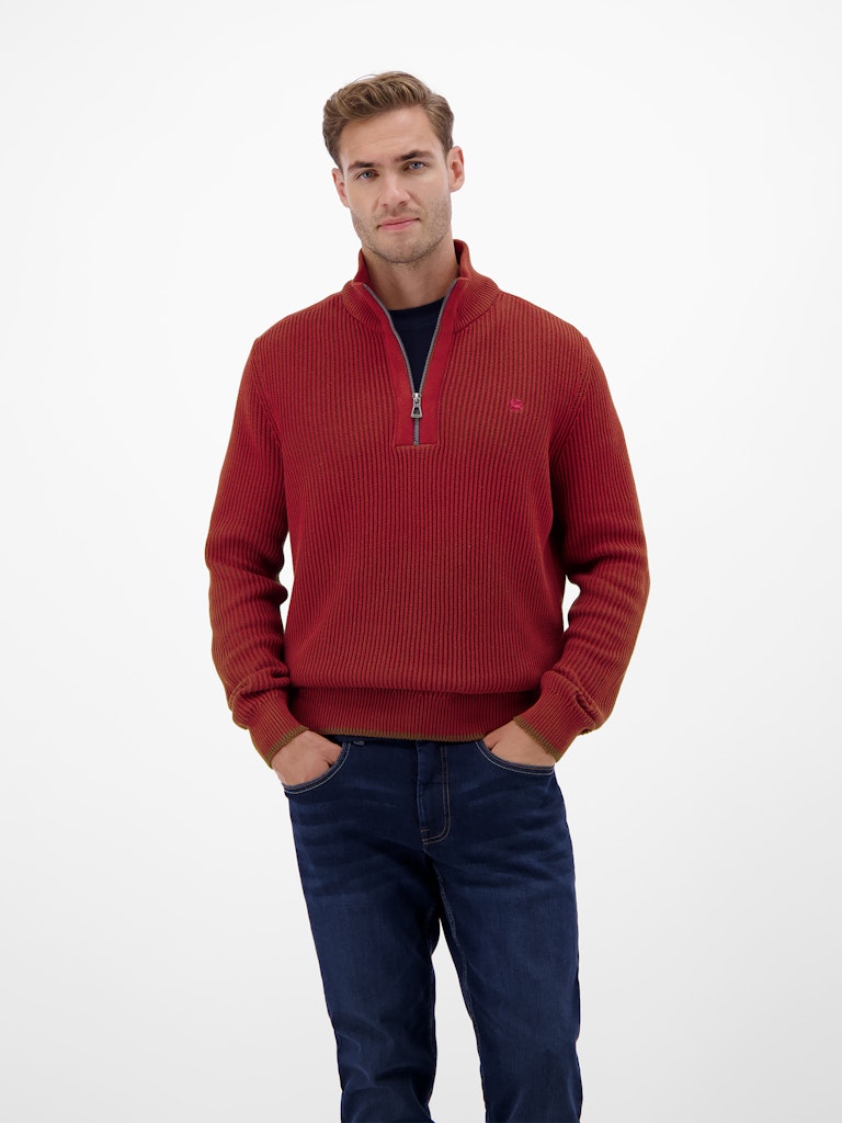 Lerros Herren Pullover Maple Red