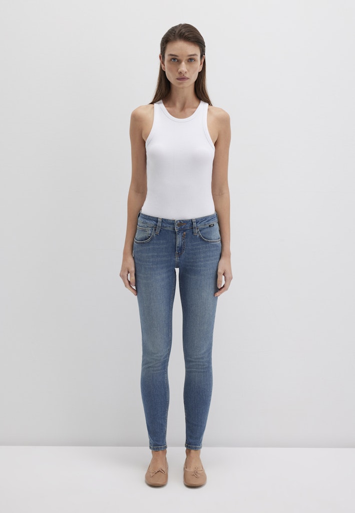 Mavi Damen Jeans Deep Shaded Str