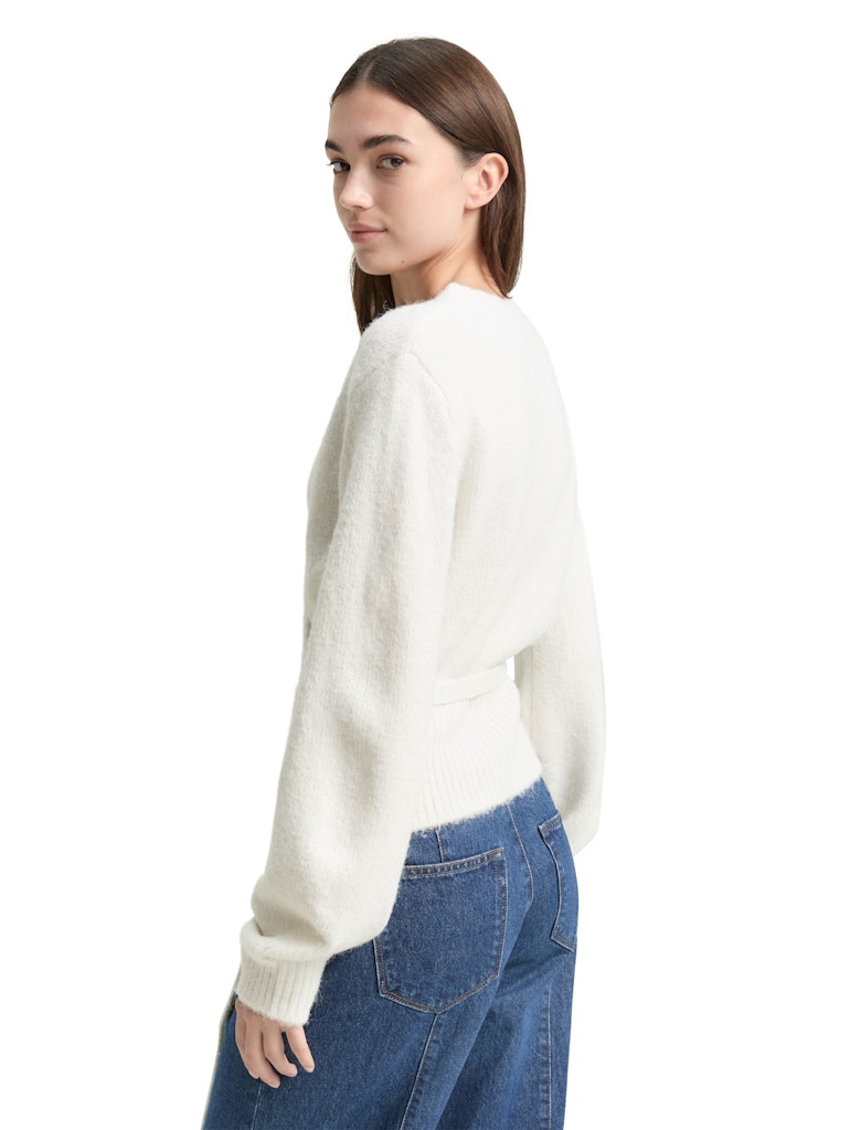 Tom Tailor denim Damen Strickjacken Marble Beige Me