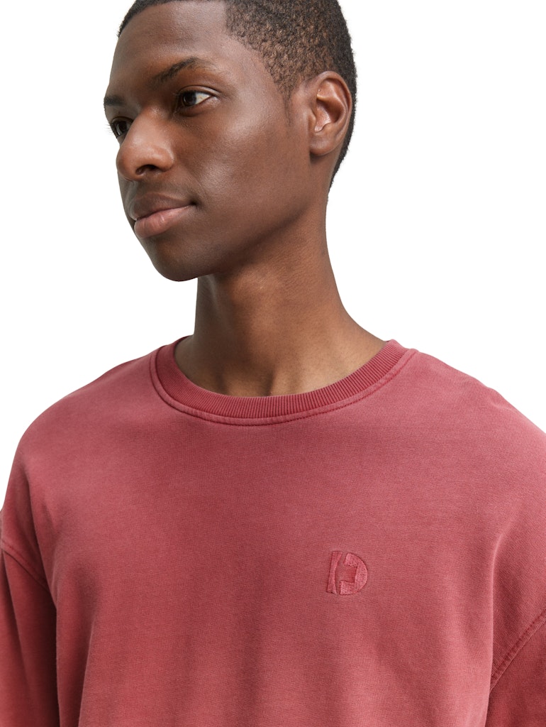 Tom Tailor denim Herren Sweatshirts Burnt Russet