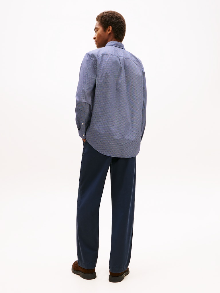 Tommy Hilfiger Herren Hemden Gz Blue