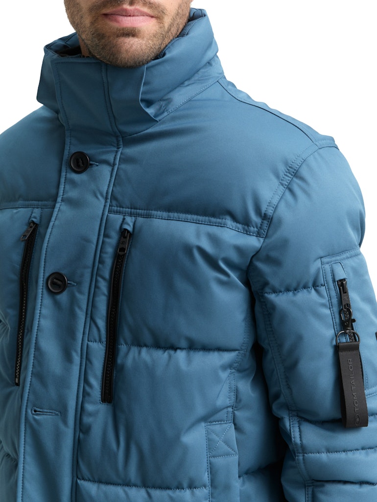 Tom Tailor Herren Jacken Real Teal Blue