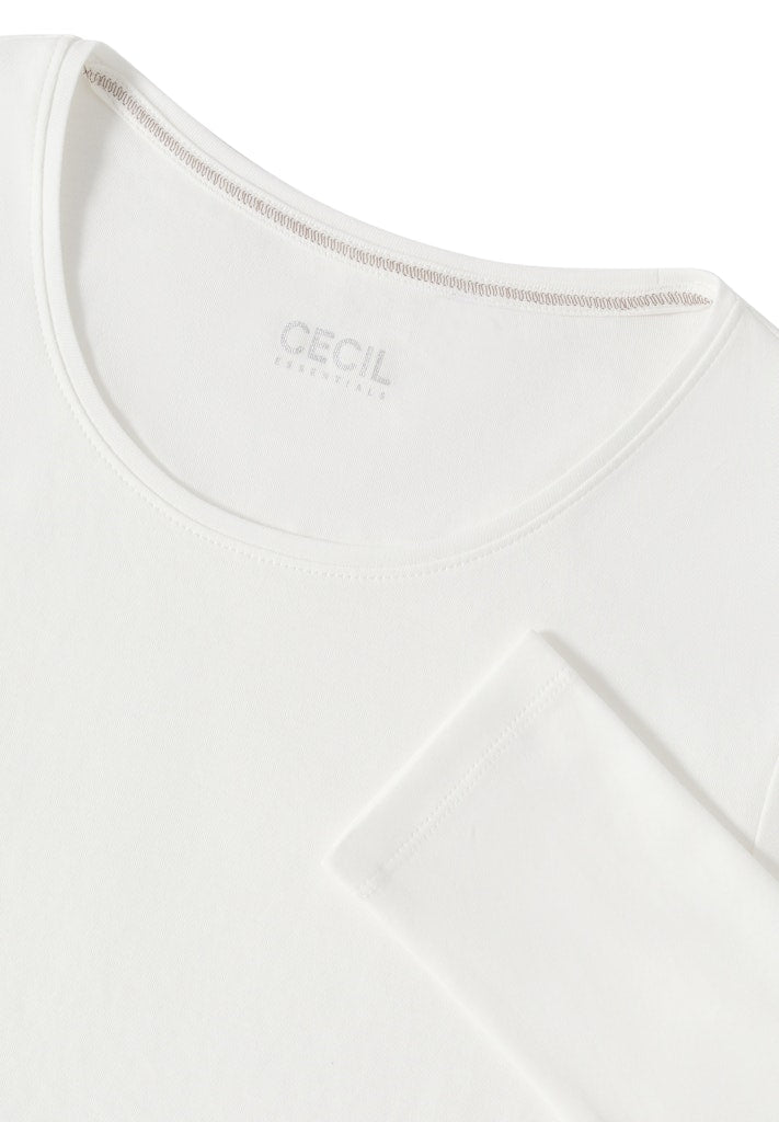 Cecil Damen T-Shirts Vanilla W
