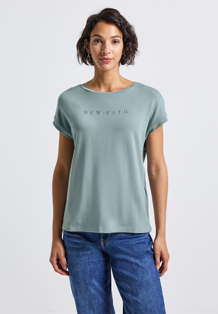 Street One Damen T-Shirts Arona Blu