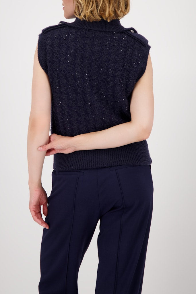 Monari Damen Strickjacken  Night Sky