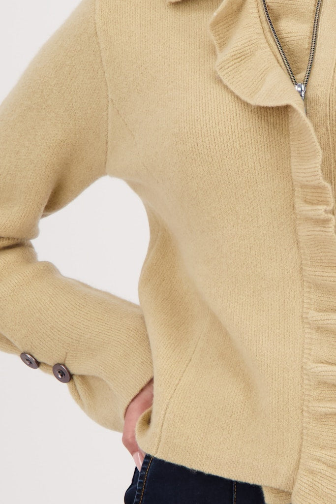 Monari Damen Strickjacken  Cinnamon