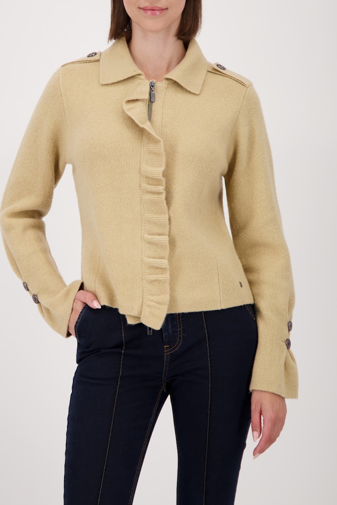 Monari Damen Strickjacken  Cinnamon