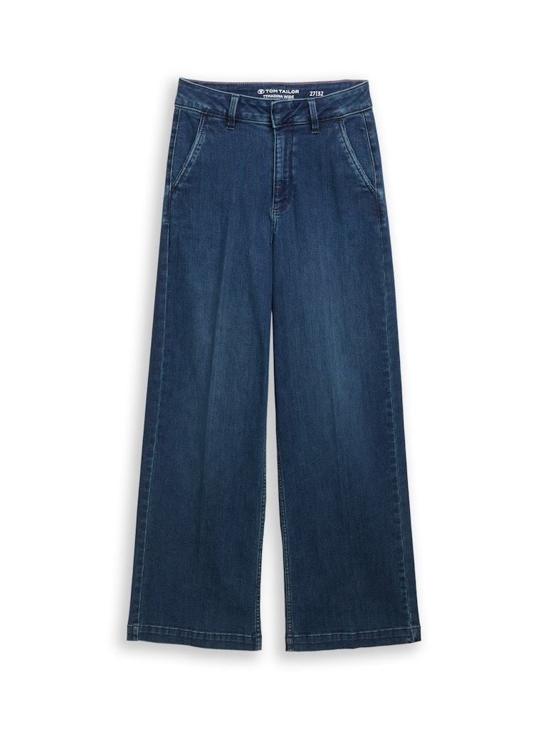 Tom Tailor Damen Jeans Clean Mid Stone