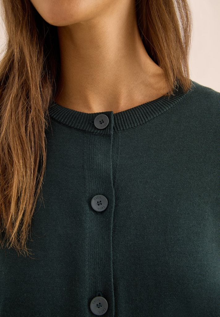 Cecil Damen Strickjacken  Ink Green