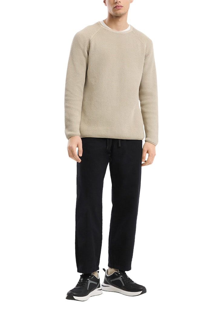 QS by S.Oliver Herren Pullover Brown