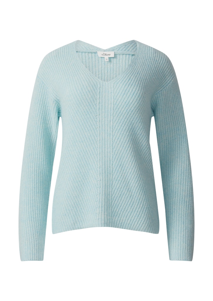 S. Oliver red Damen Pullover Blue Green