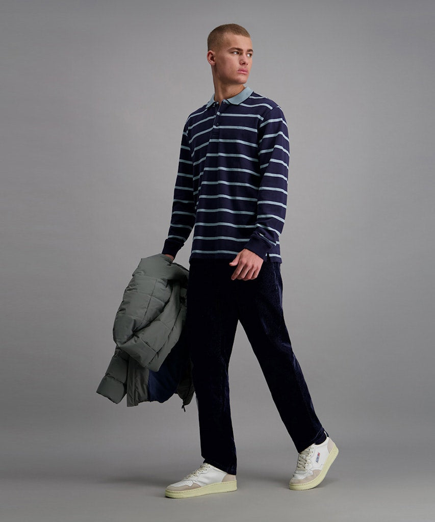 Pioneer Herren Hosen Blue Depth