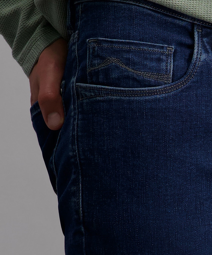Pioneer Herren Jeans Dark Blue
