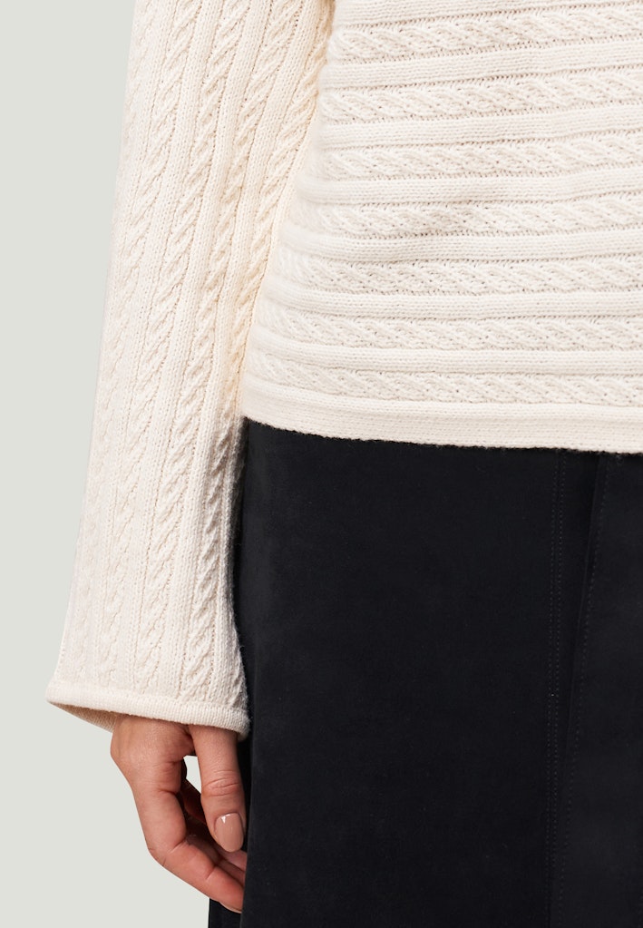 Zero Damen Pullover Eggnog