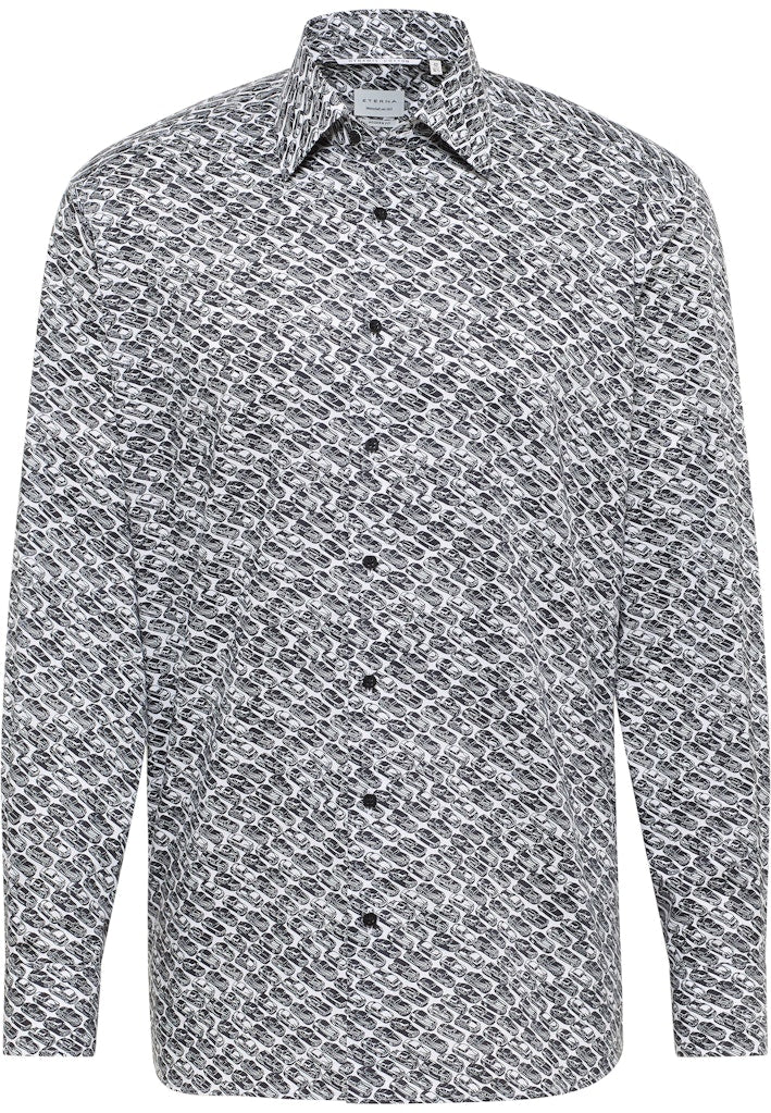 Eterna Herren Hemden lang Schwarz