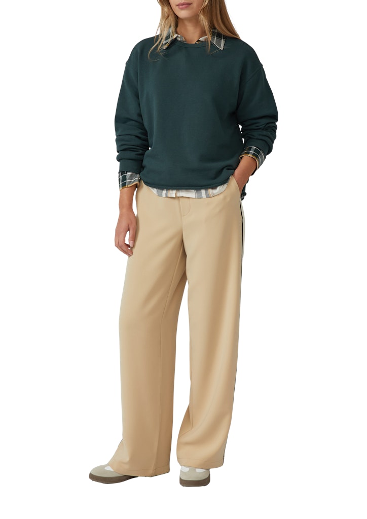S. Oliver red Damen Sweatshirts Blue Green