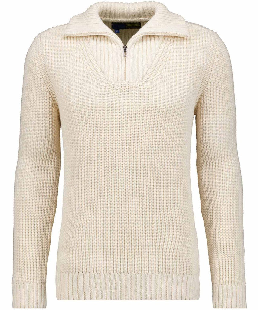 Ragman Herren Pullover Ecru