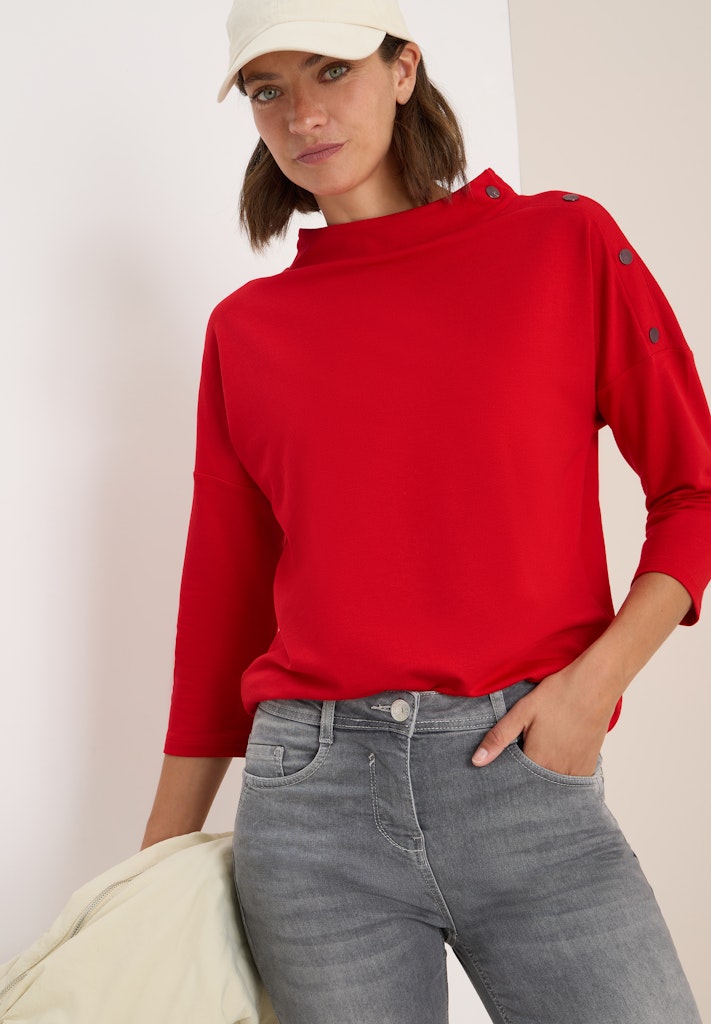 Cecil Damen T-Shirts  Fiery Red