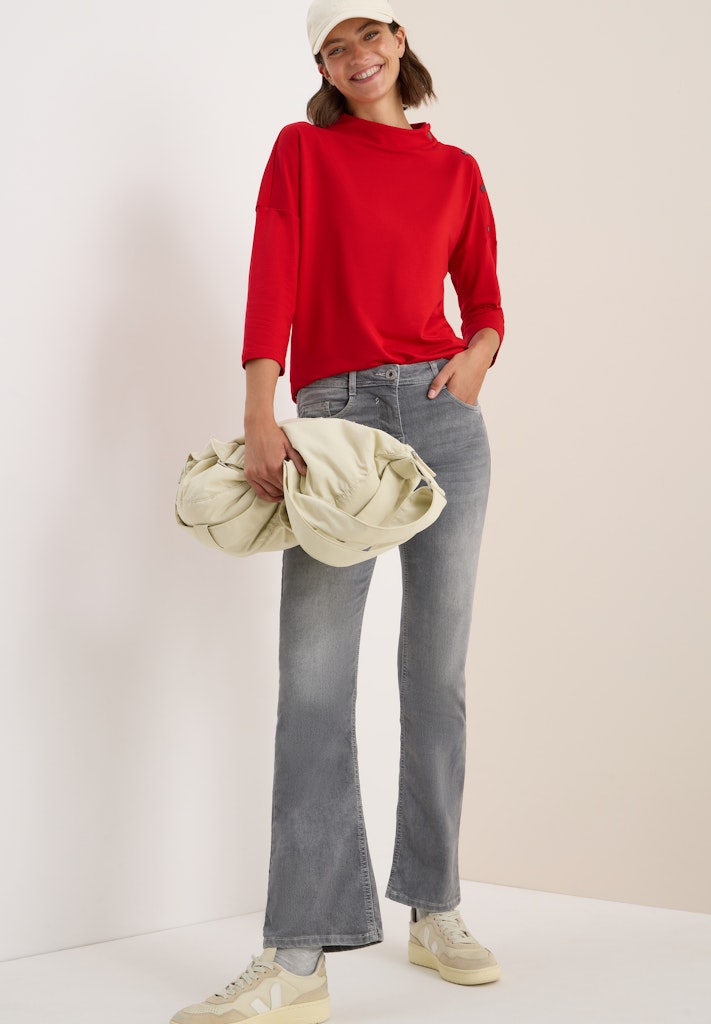 Cecil Damen T-Shirts  Fiery Red