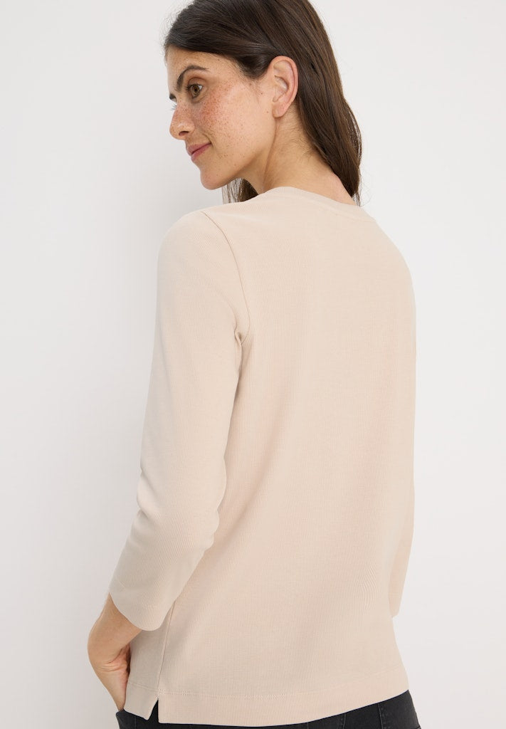 Cecil Damen T-Shirts Oat Milk