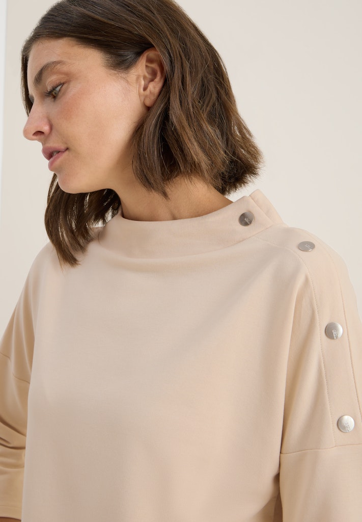 Cecil Damen T-Shirts Oat Milk