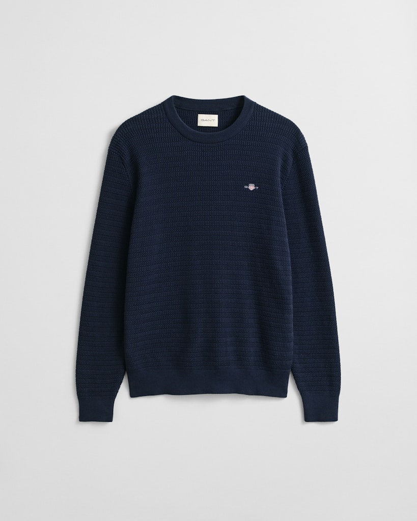 Gant Herren Pullover Evening Blu