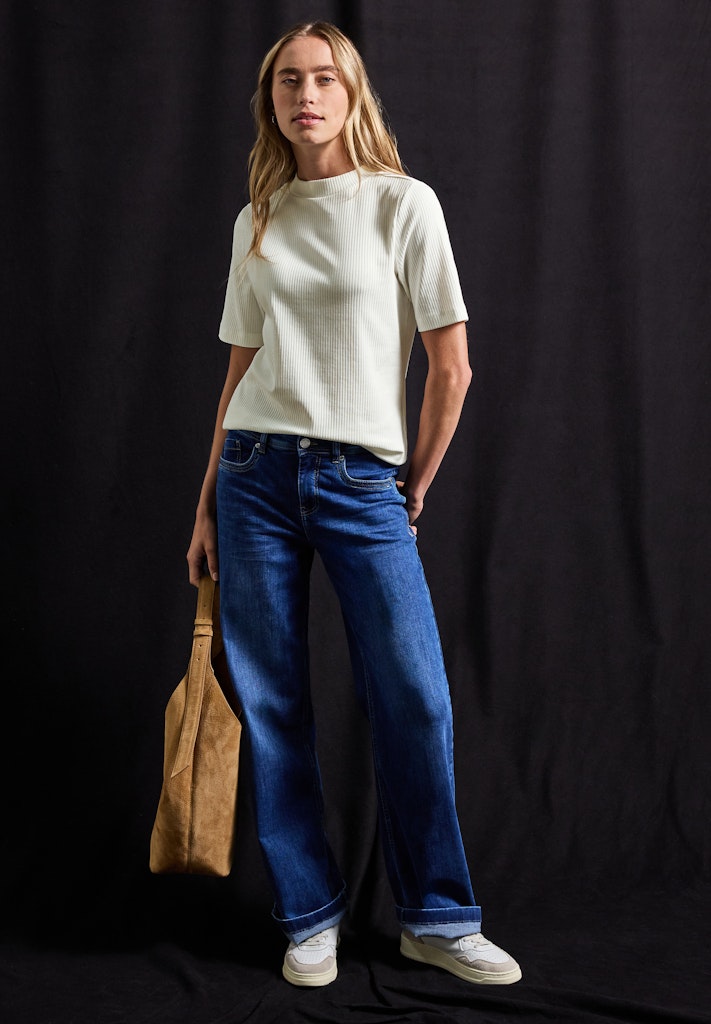 Street One Damen T-Shirts Off White