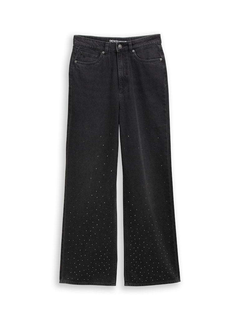 Tom Tailor denim Damen Jeans Black Stone Was