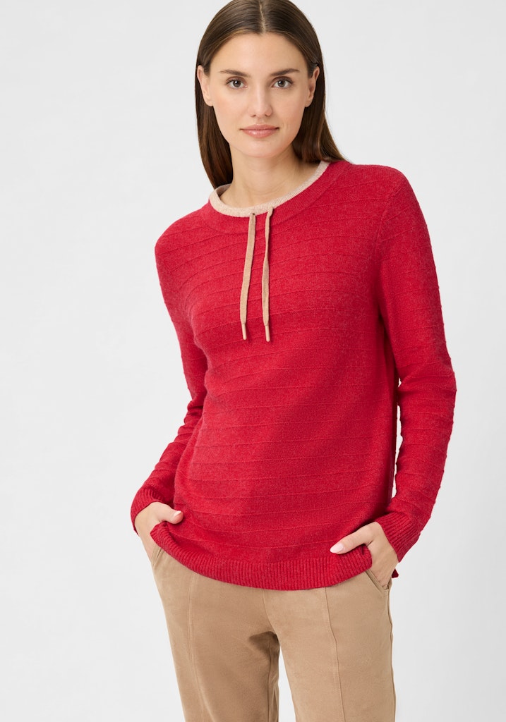 Olsen Damen Pullover  True Red