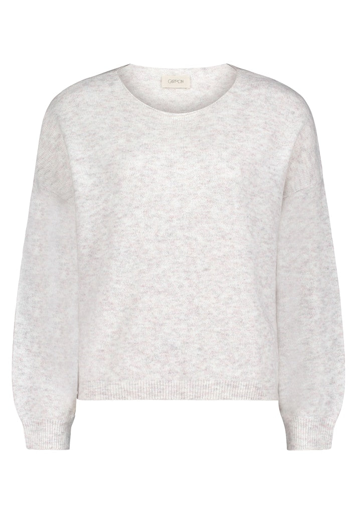 Cartoon Damen Pullover Beige Melange