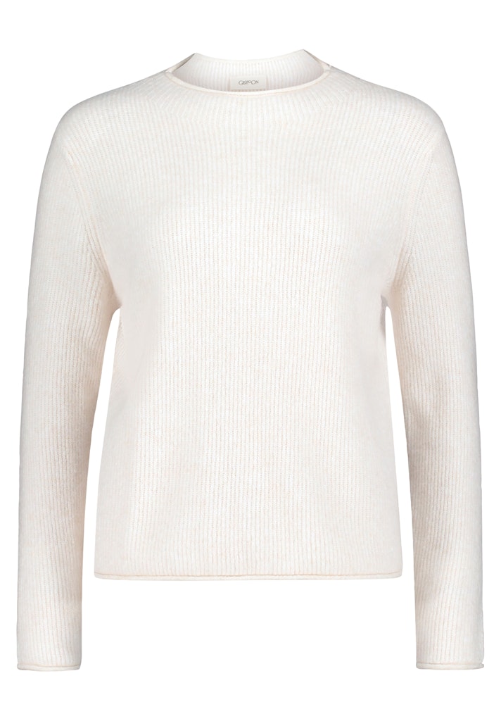 Cartoon Damen Pullover Beige Melange