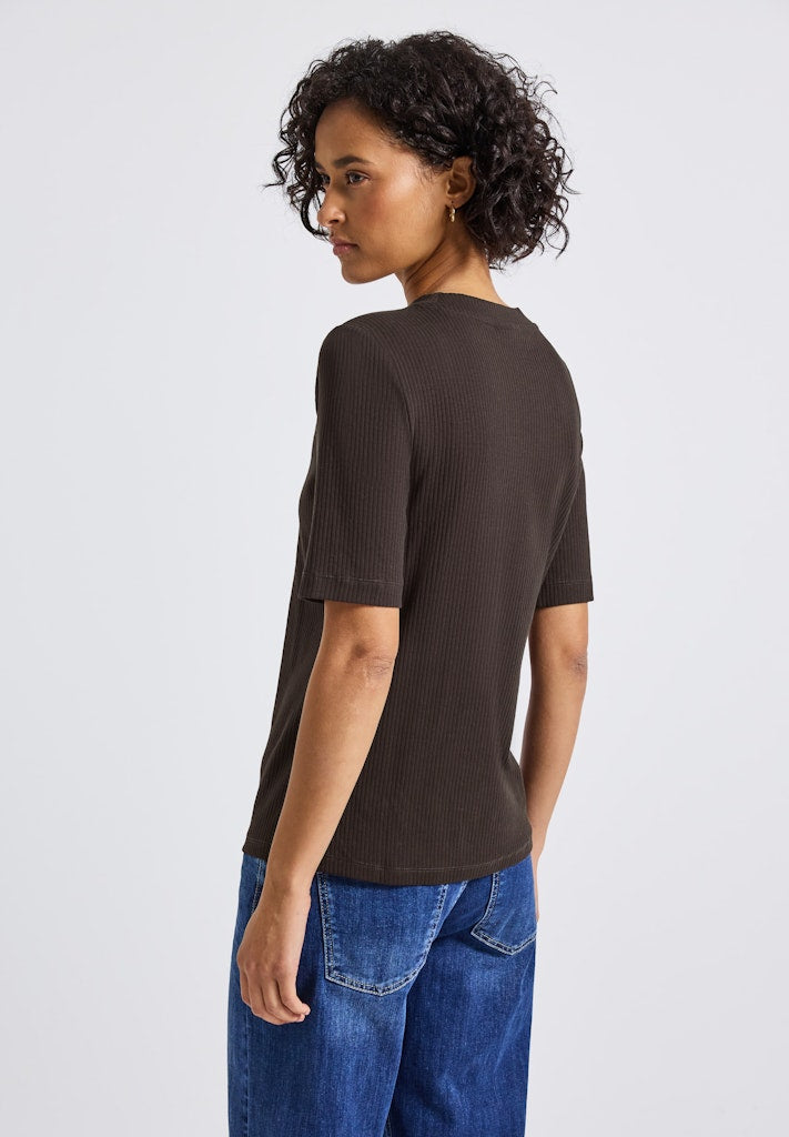 Street One Damen T-Shirts Deep Roas