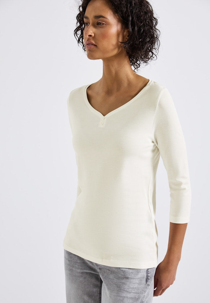 Street One Damen T-Shirts Off White