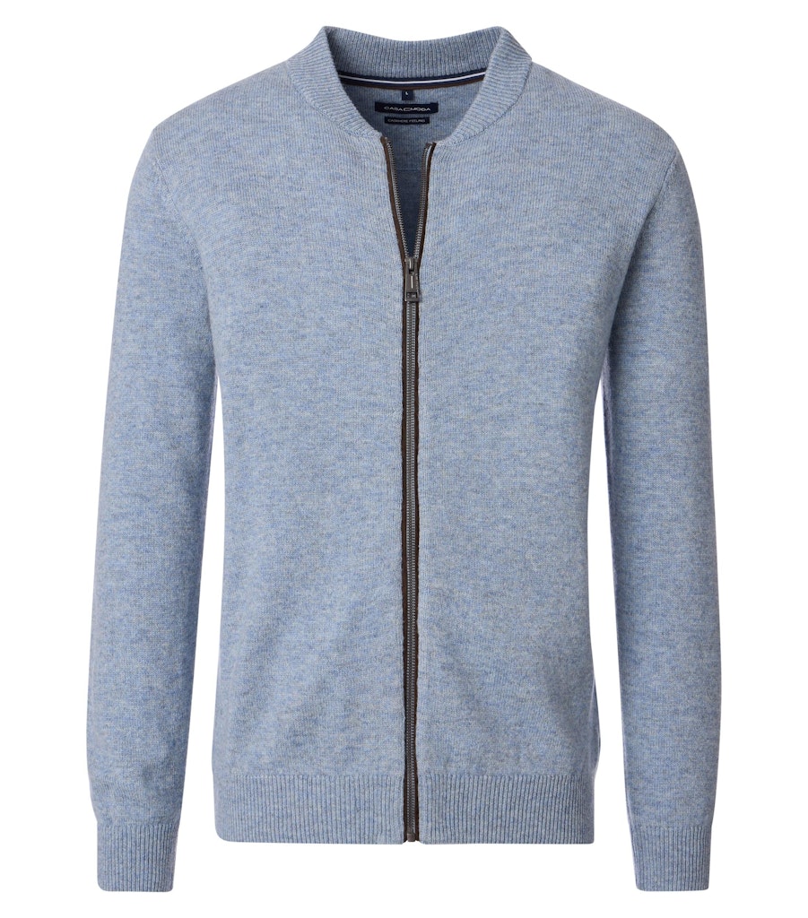 Casa Moda Herren Strickjacken  Aqua Bis Pe