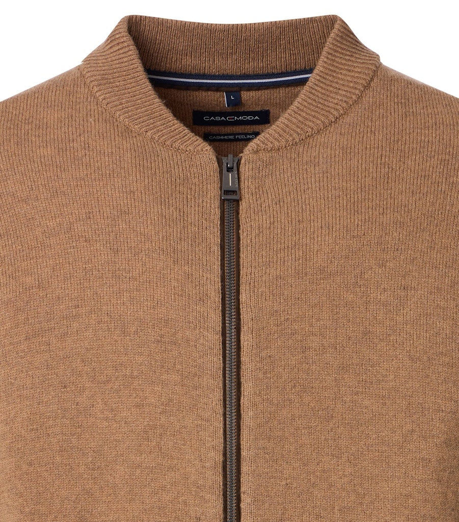 Casa Moda Herren Strickjacken Braun
