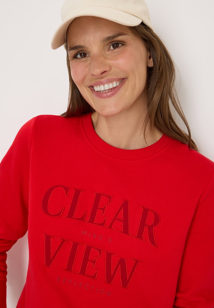 Cecil Damen Pullover  Fiery Red