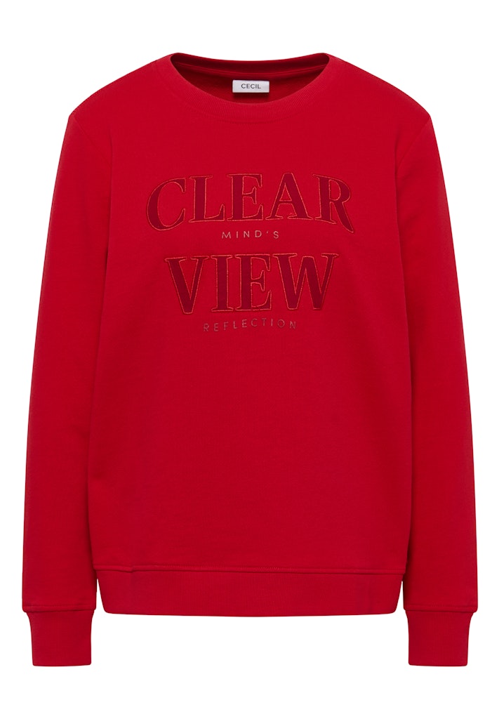 Cecil Damen Pullover  Fiery Red