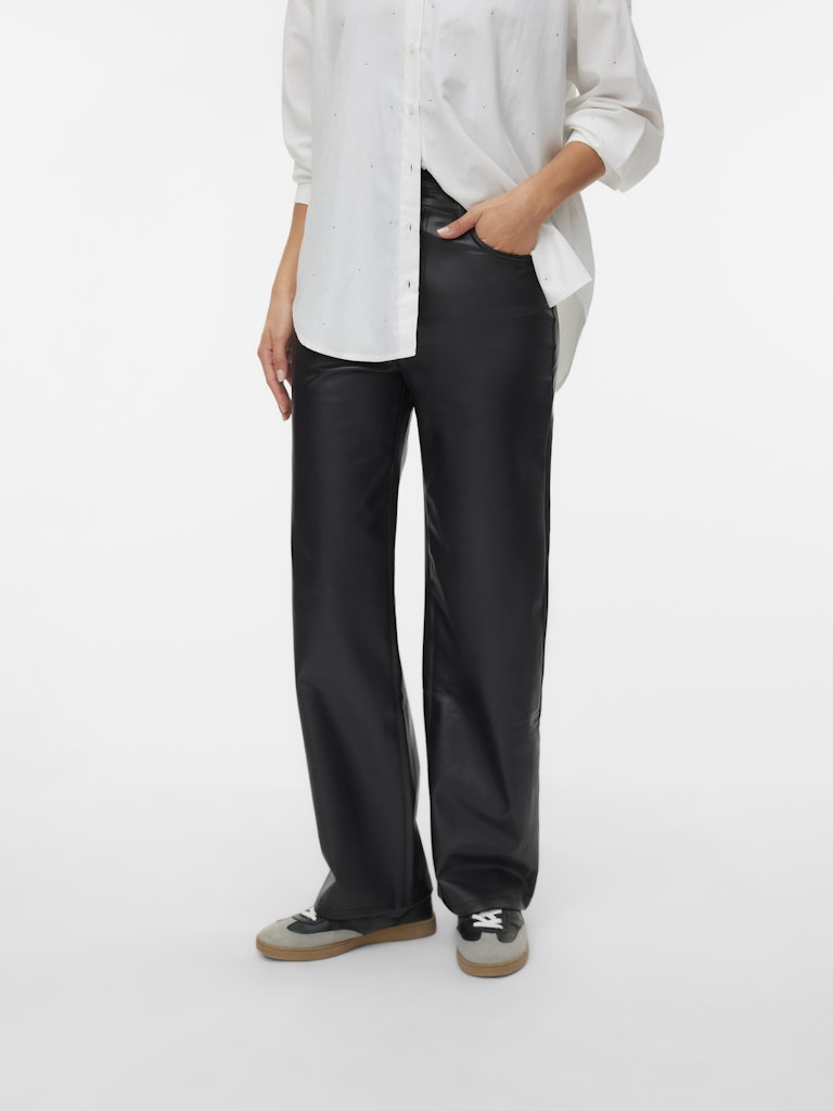 Vero Moda Damen Hosen Black