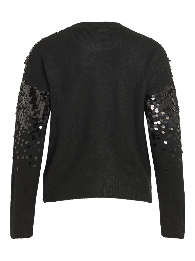 Vila Damen Pullover Black Beauty/Dt