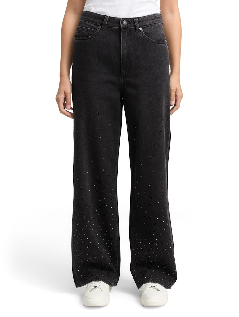 Tom Tailor denim Damen Jeans Black Stone Was