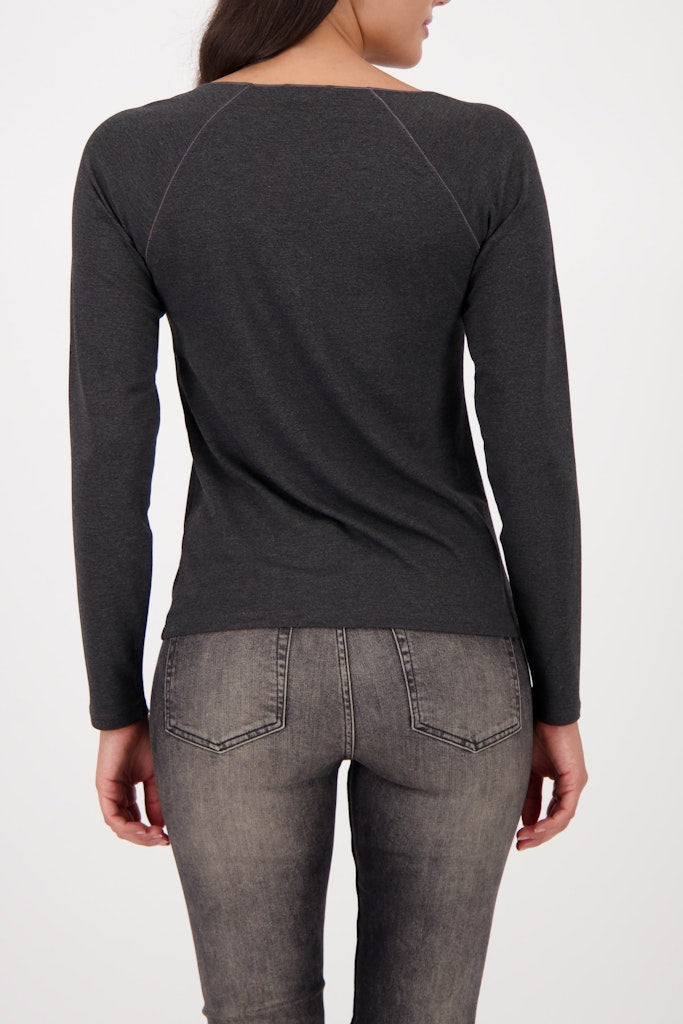 Monari Damen T-Shirts Anthra Mela