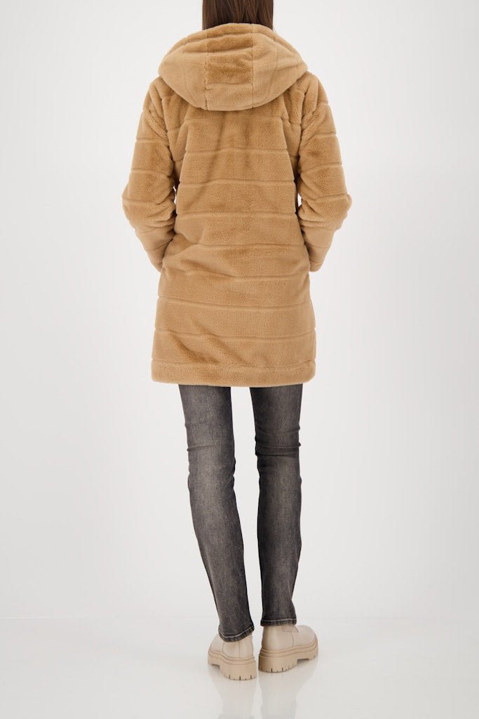 Monari Damen Mantel Cognac