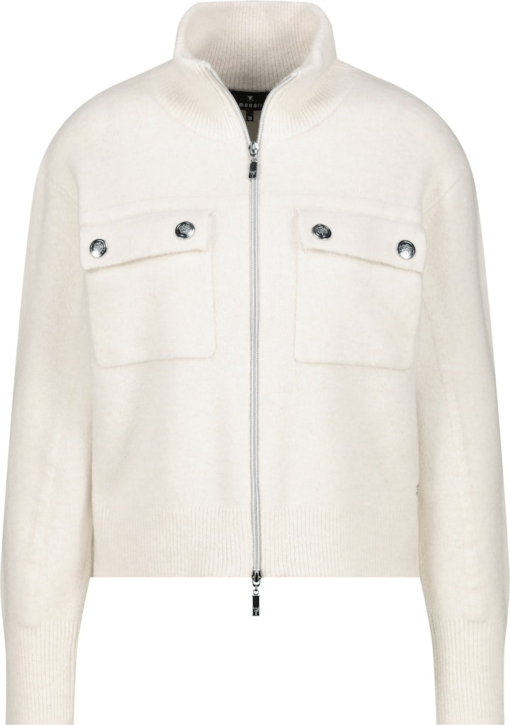 Monari Damen Strickjacken Almond