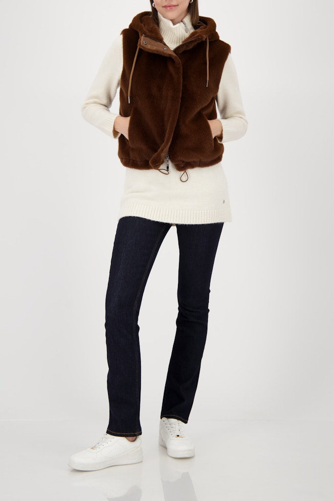 Monari Damen Outdoorwesten Whisky