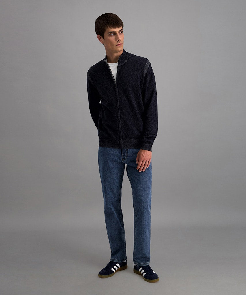 Pioneer Herren Strickjacken Night Sky