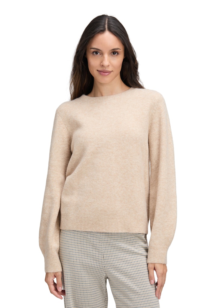 Cartoon Damen Pullover Beige Melange